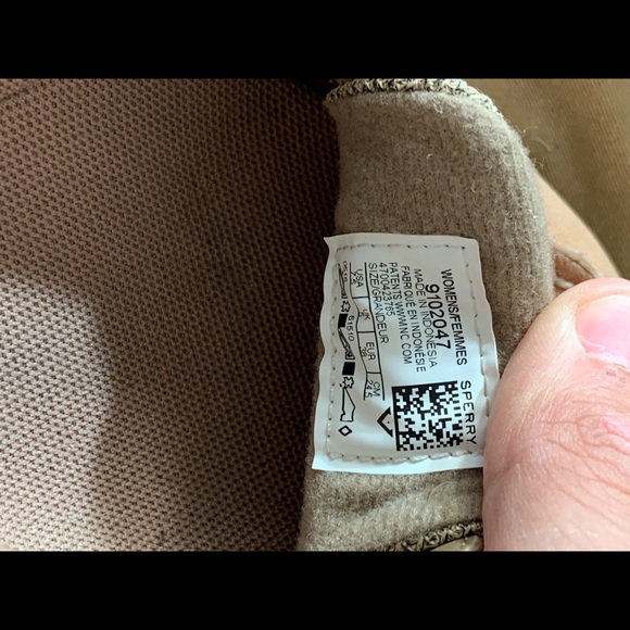 Women’s Sperry Angelfish Boat Shoes in Linen/Oat - Picture 3 of 4